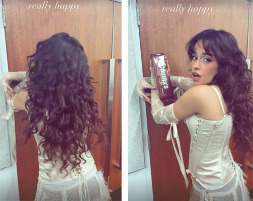 Camila Cabello gets caught in act with Aussie icon