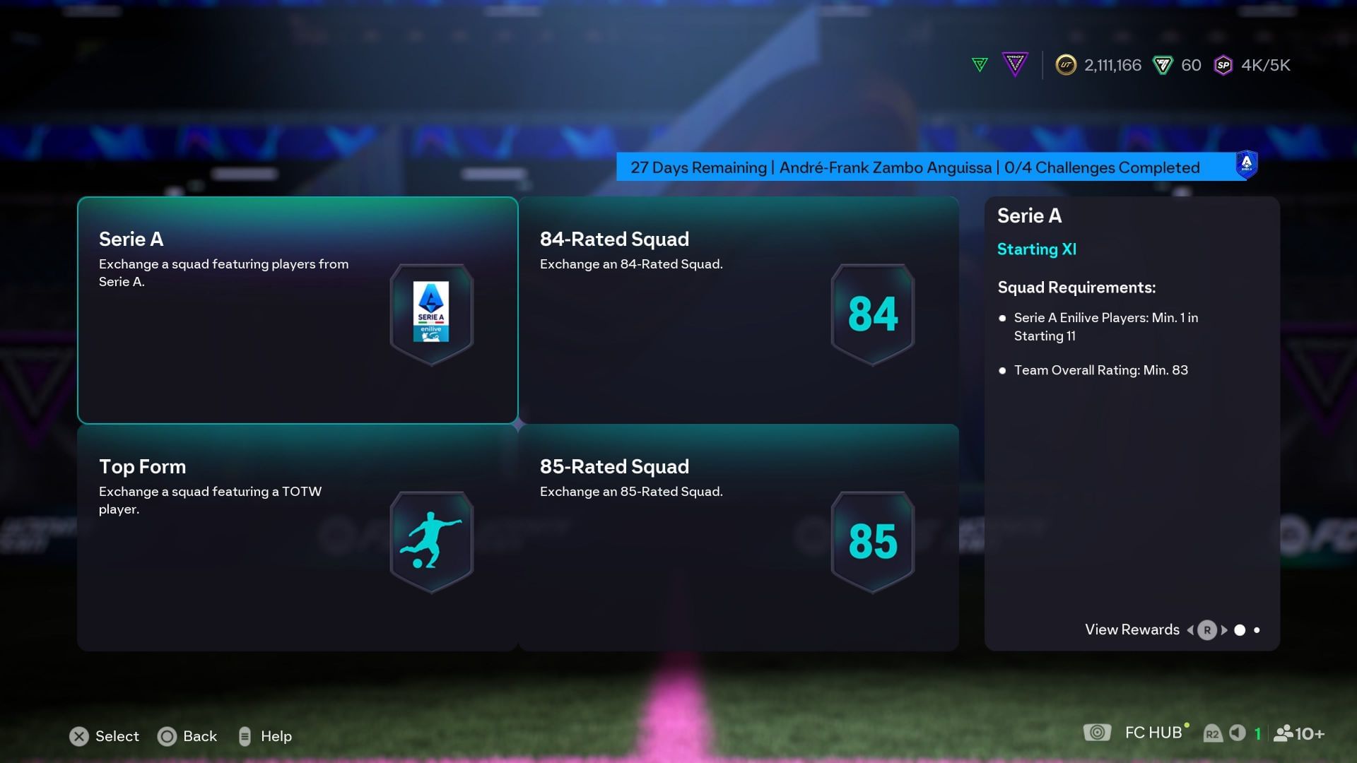The requirements (Image via EA Sports)