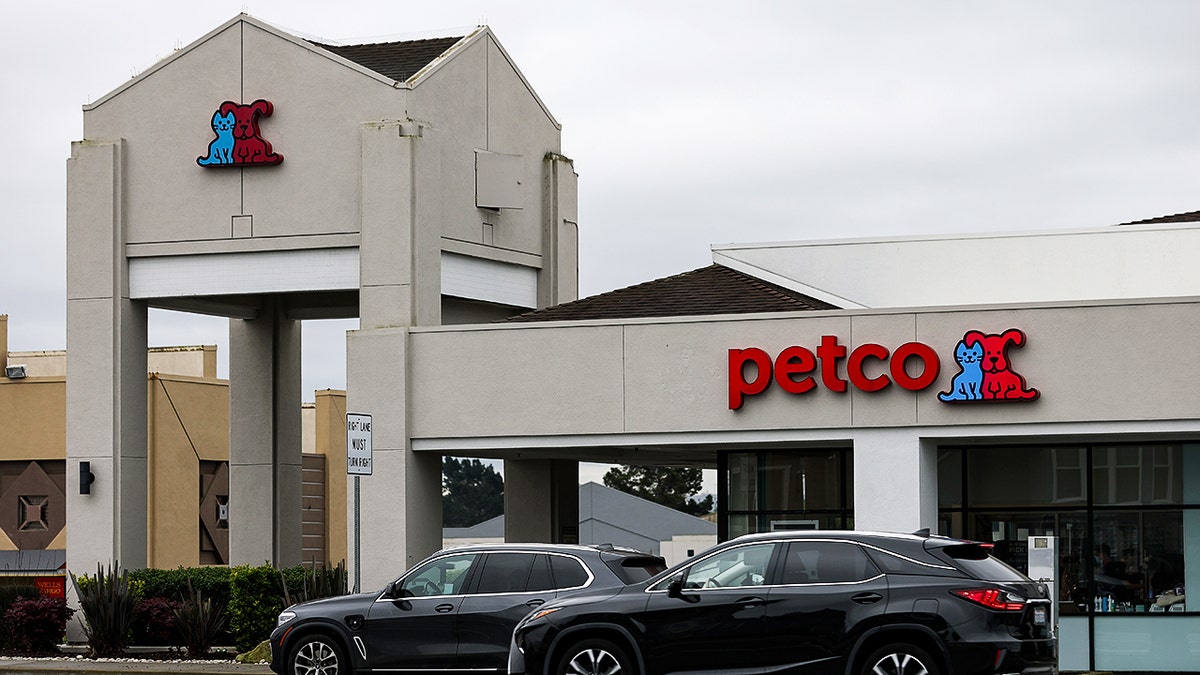 Streetview of a Petco store.